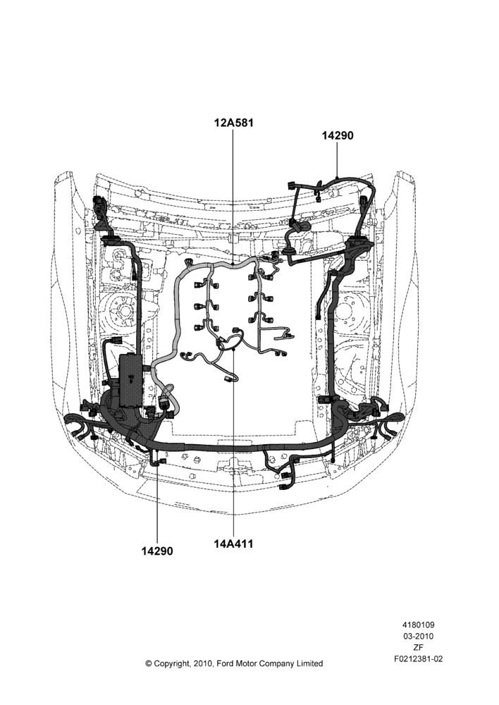 09J - Wiring - Engine And Transmission, 3.7L 4V PFI V6 NA Gas; 22/MAR/2010-27/JUN/2014
