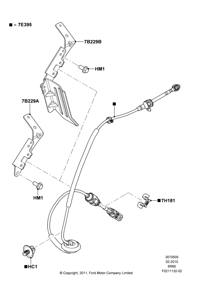 05K - Gear Change-Automatic Transmission, 6 Speed Auto Transmission (6R140), 6 Speed Auto Trans (6R140); 22/FEB/2010-05/JUL/2016