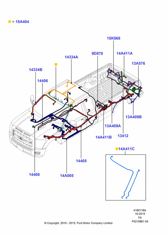 16A - Wiring - Body And Roof Console; 22/FEB/2010-17/MAR/2014