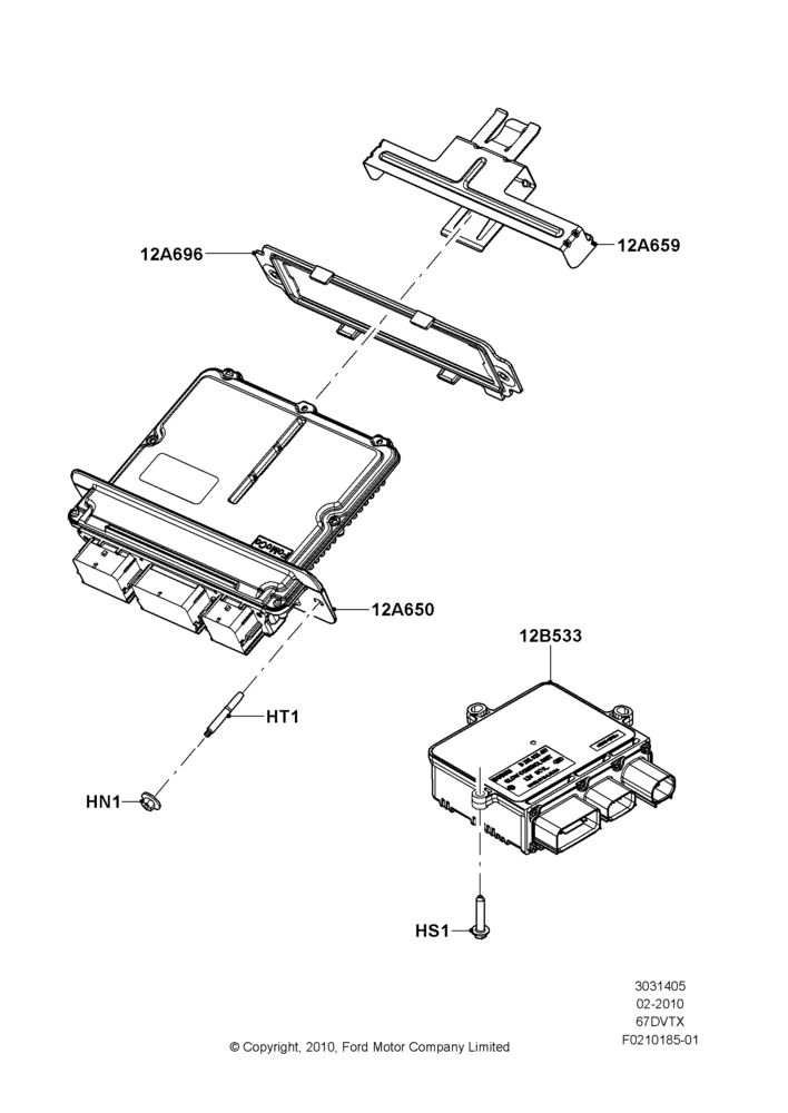05A - Engine Modules and Sensors, 6.7L 4V V8 T/C Diesel; 22/FEB/2010-05/JUL/2016