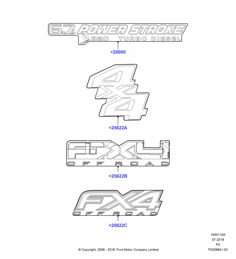 10A - Decals, Appearance; 22/FEB/2010-05/JUL/2016
