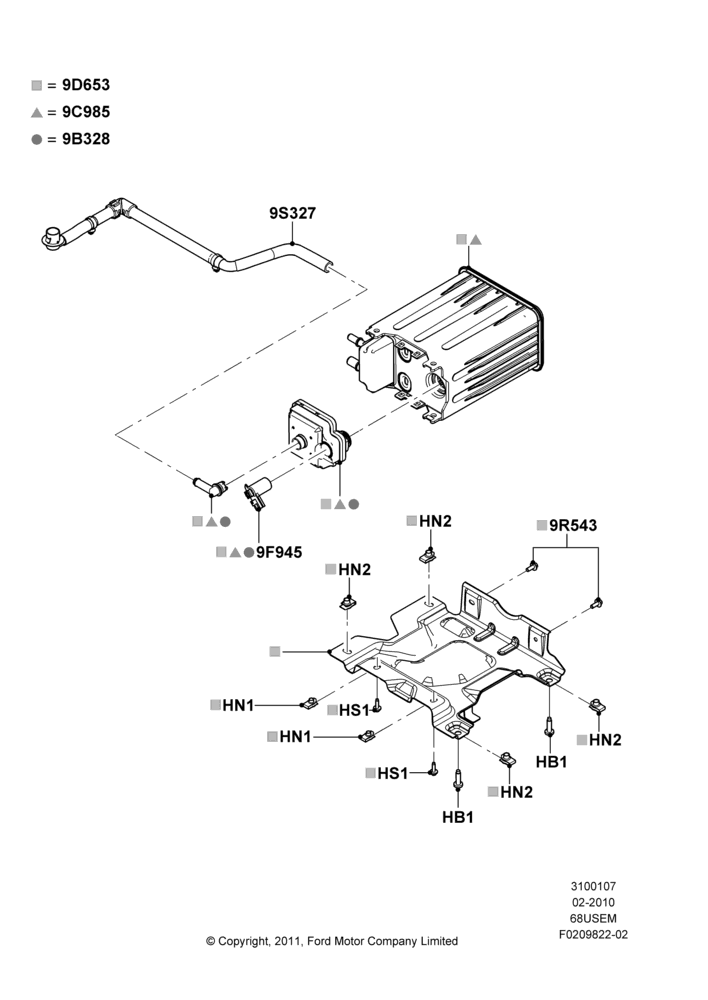 07J - Fuel Vapour System, 6.8L Gas EFI V10, Wide Frame (Pickup); 22/FEB/2010-05/JUL/2016