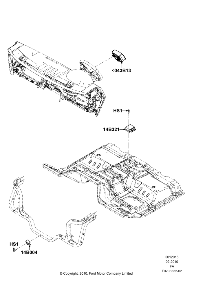 15A - Airbag System, Front air bag - Driver only; 22/FEB/2010-05/JUL/2016