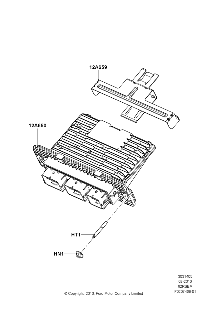 05B - Engine Modules and Sensors, 6.2L 16V OHC NA V8 Gas; 22/FEB/2010-05/JUL/2016