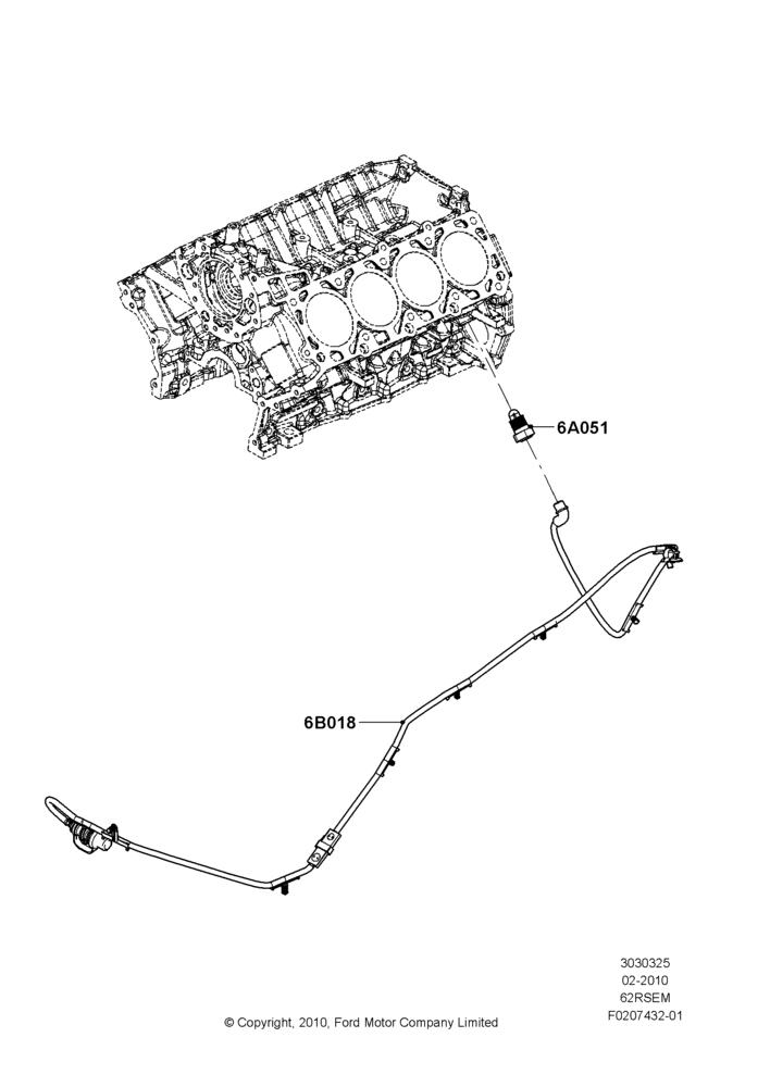 Engine Heater, 6.2L 16V OHC NA V8 Gas