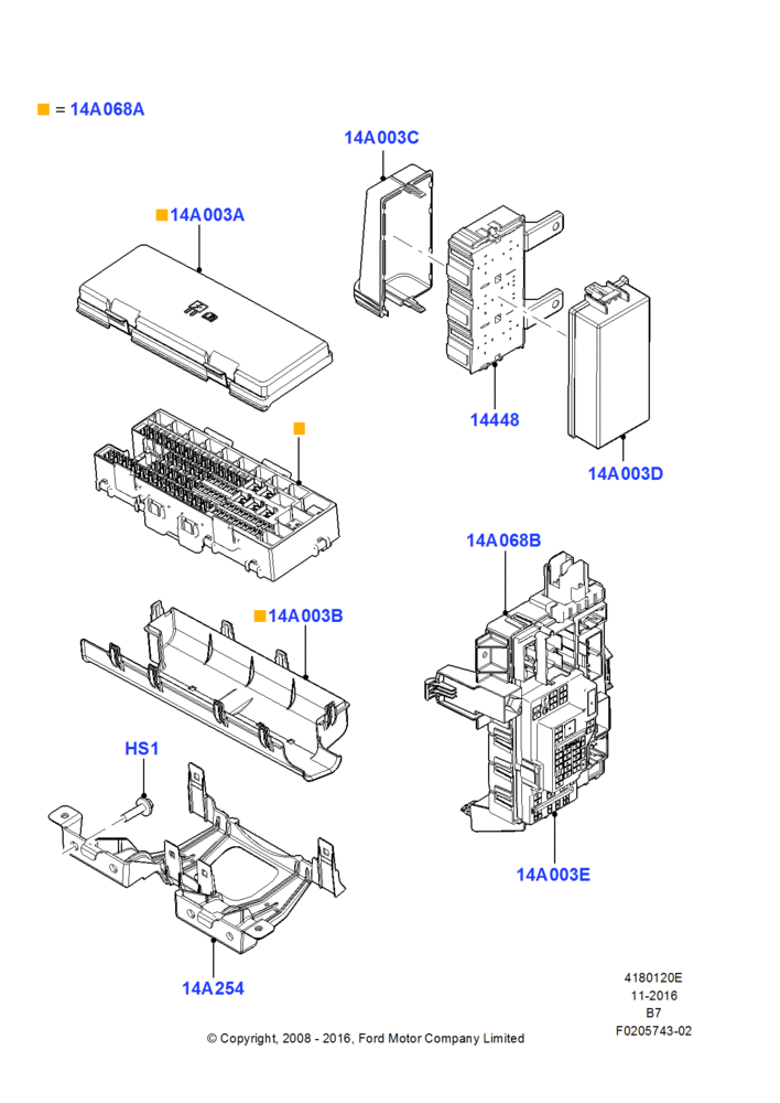 20E - Fuses, Holders and Circuit Breakers, Fuse panels and Relay panels; 15/SEP/2008-30/JUN/2017
