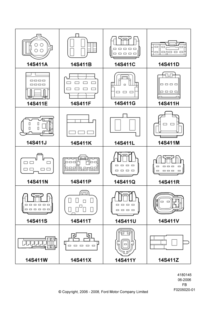 45A - Pigtail Wiring Kits, Page A, Switches; 19/JUN/2006-26/SEP/2011