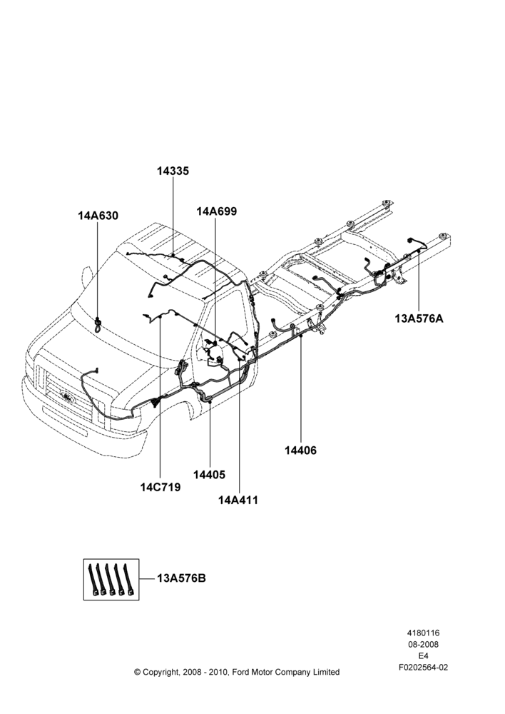 16D - Wiring - Body And Roof Console, All Cutaway/Strip Chas/Chas Cab; 18/AUG/2008-27/AUG/2012