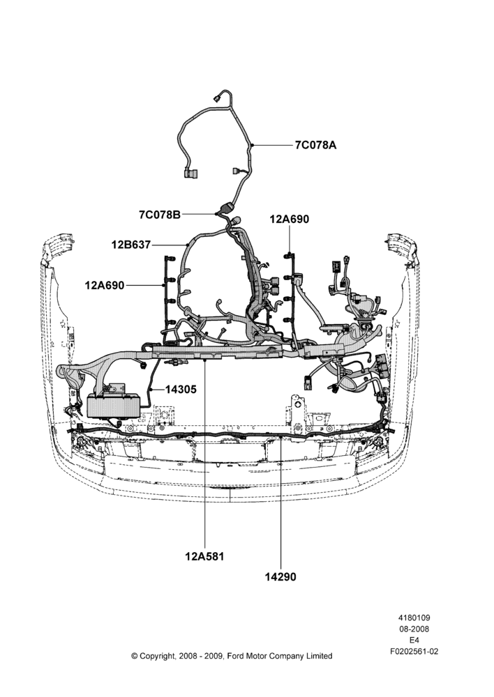 09D - Wiring - Engine And Transmission, With Diesel Engines; 18/AUG/2008-26/JUL/2010