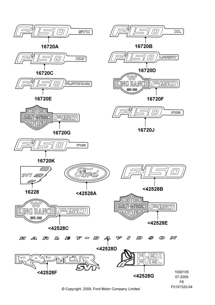 05J - Name Plates, Page A; 06/JUL/2009-24/OCT/2011