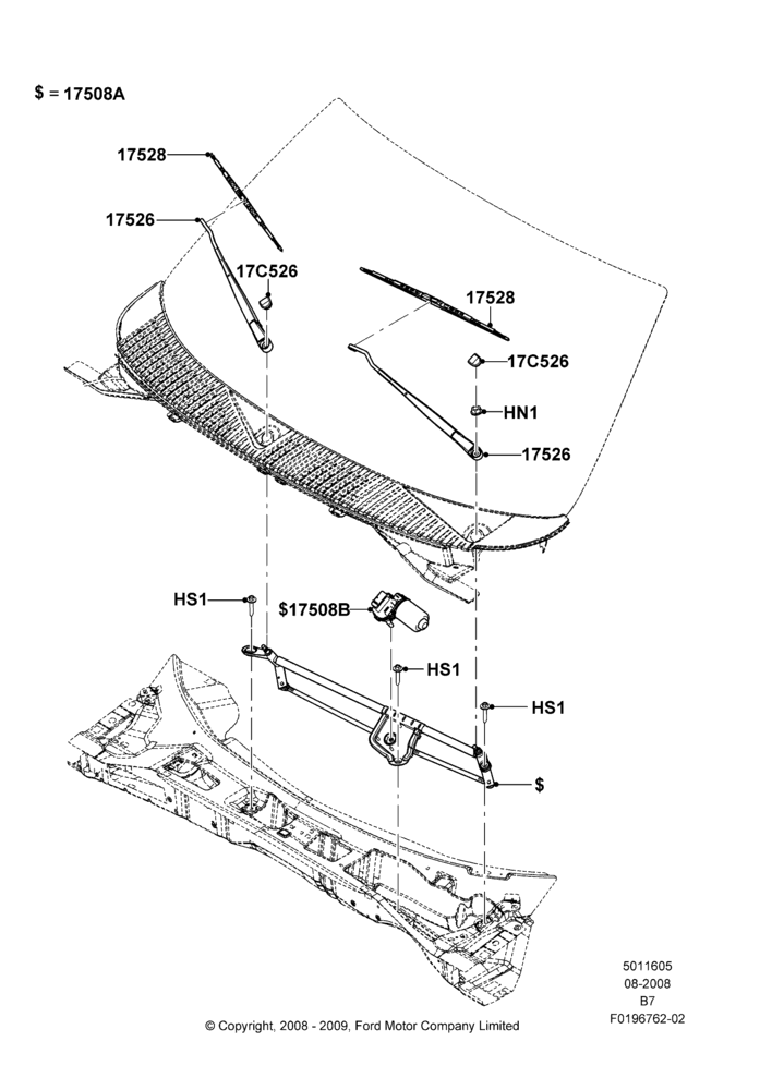 05D - Windshield Wiper, Speed Sensitive Windscreen Wipers; 15/SEP/2008-11/AUG/2014