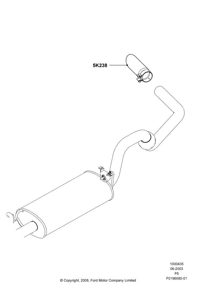EXHAUST EMBELLISHMENTS, Ford Series, Accessory