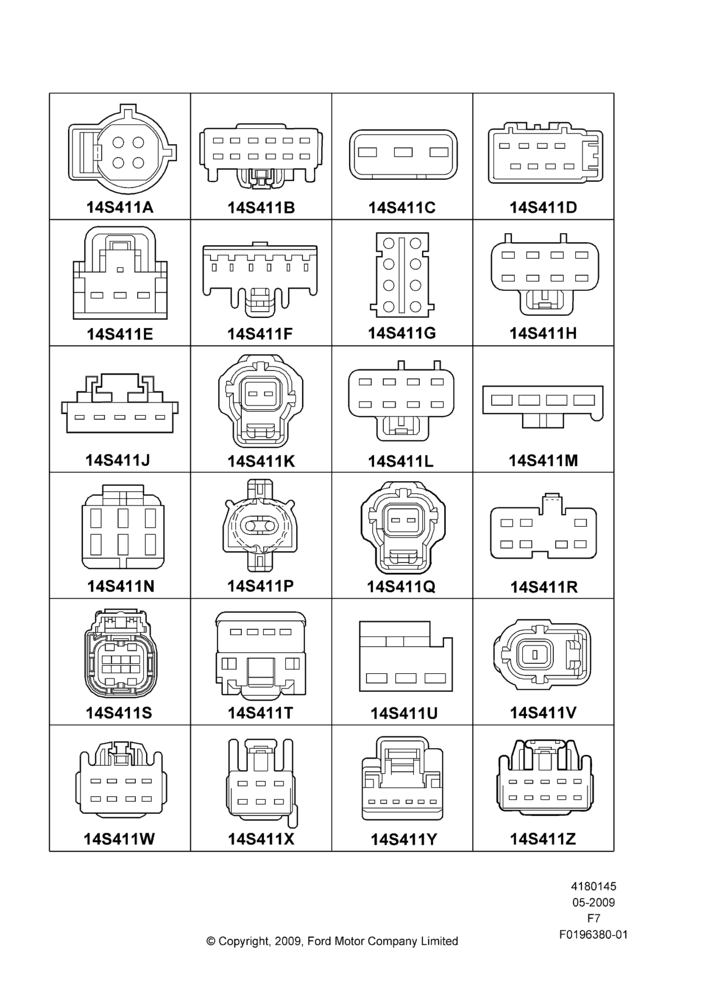 45A - Pigtail Wiring Kits, Page A, Switches; 19/JUL/2004-12/FEB/2010