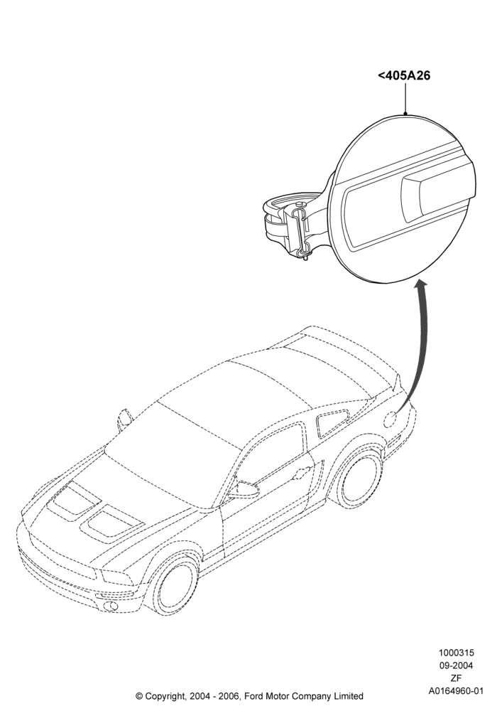 Body Dress Up Kits - Side, Accessory, Fuel Filler Door
