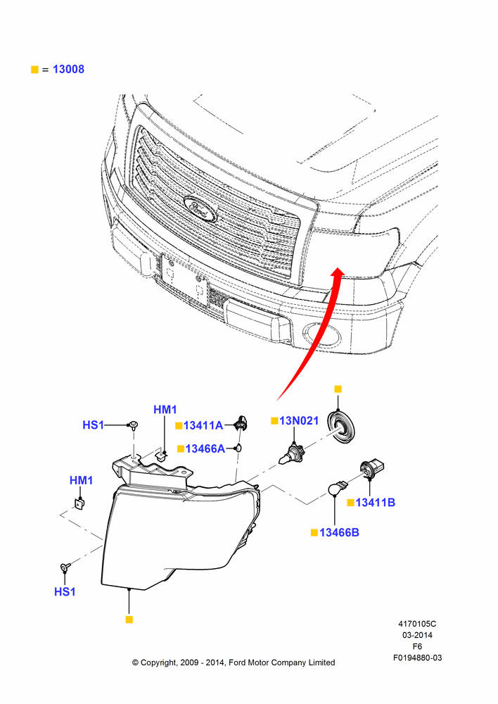 Headlamps and Front Flasher Lamps, Headlamps - Unique