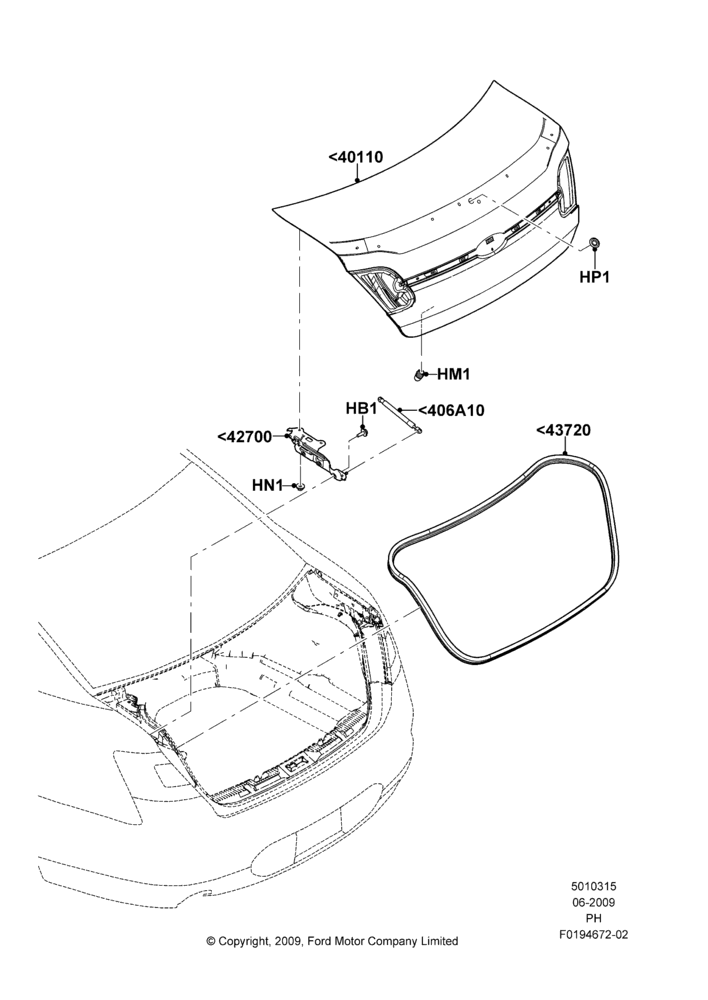15 - Luggage Compartment Door; 15/JUN/2009-01/MAR/2019