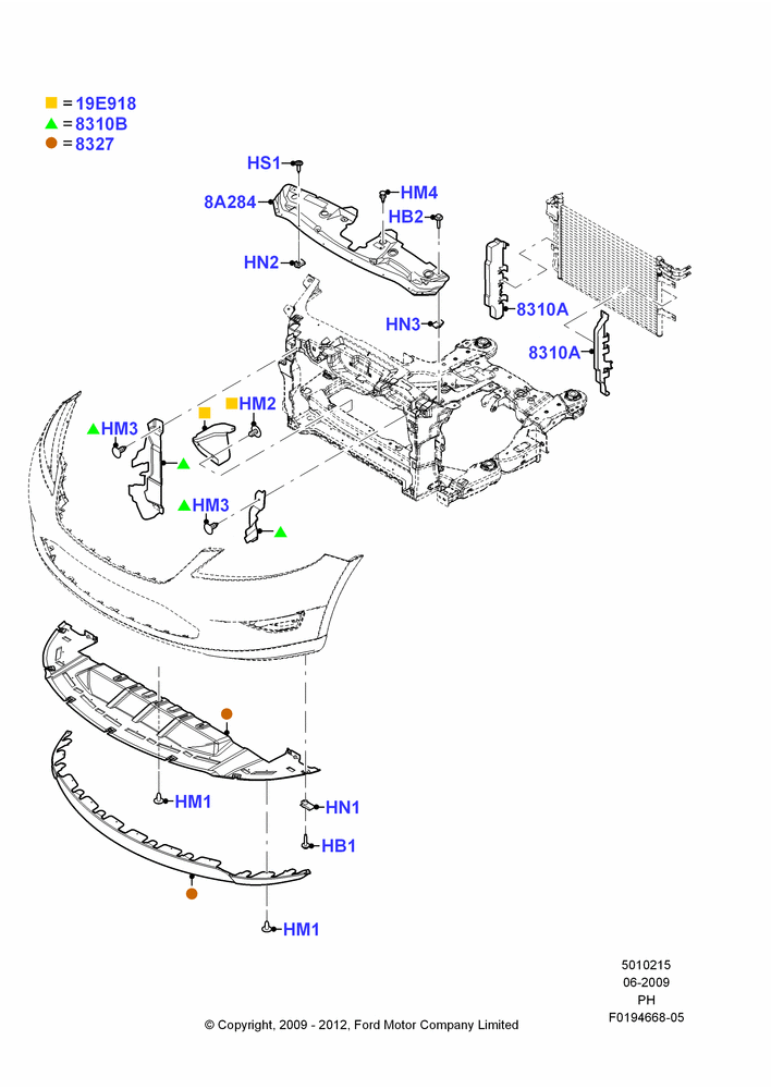 15A - Air Deflectors, 3.5L 4V DOHC VCT SMPI V6 Gas, (-) Police Version; 15/JUN/2009-06/FEB/2012