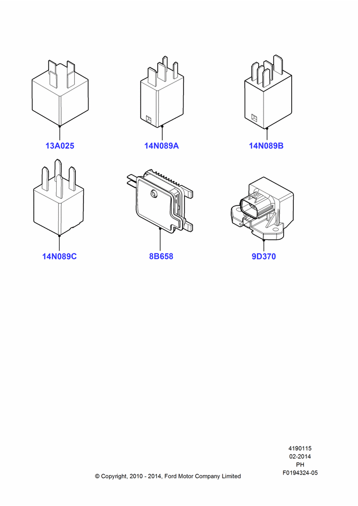 15 - Relays; 15/JUN/2009-01/MAR/2019