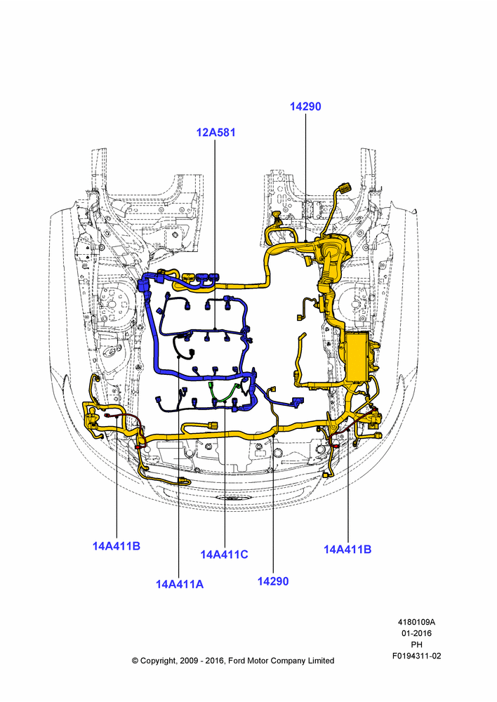09A - Wiring - Engine And Transmission, 3.5L 4V DOHC VCT SMPI V6 Gas; 15/JUN/2009-06/FEB/2012