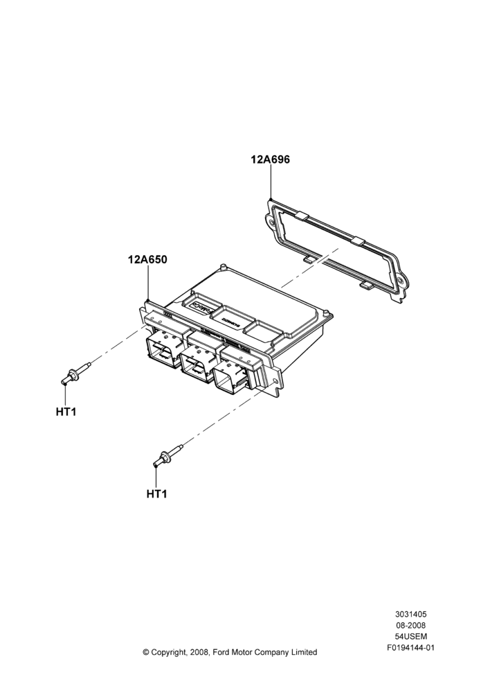 05Q - Engine Modules and Sensors, 5.4L 3V V8; 15/SEP/2008-11/AUG/2014