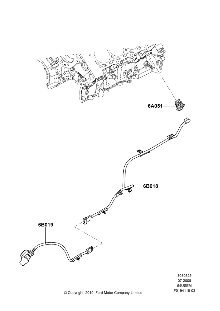 25G - Engine Heater, 5.4L 3V V8; 15/SEP/2008-11/AUG/2014