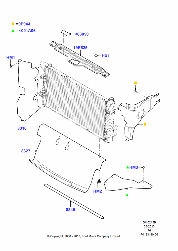 15B - Air Deflectors; 18/AUG/2008-03/NOV/2010