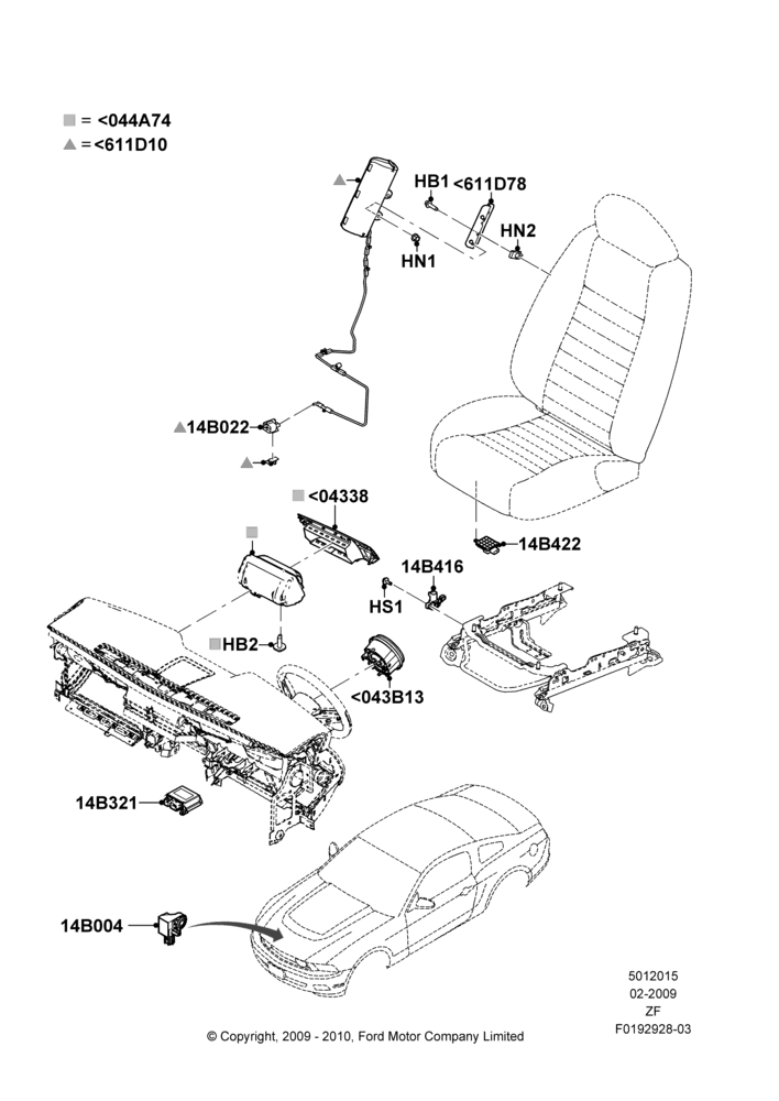 15B - Airbag System; 26/FEB/2009-27/FEB/2012