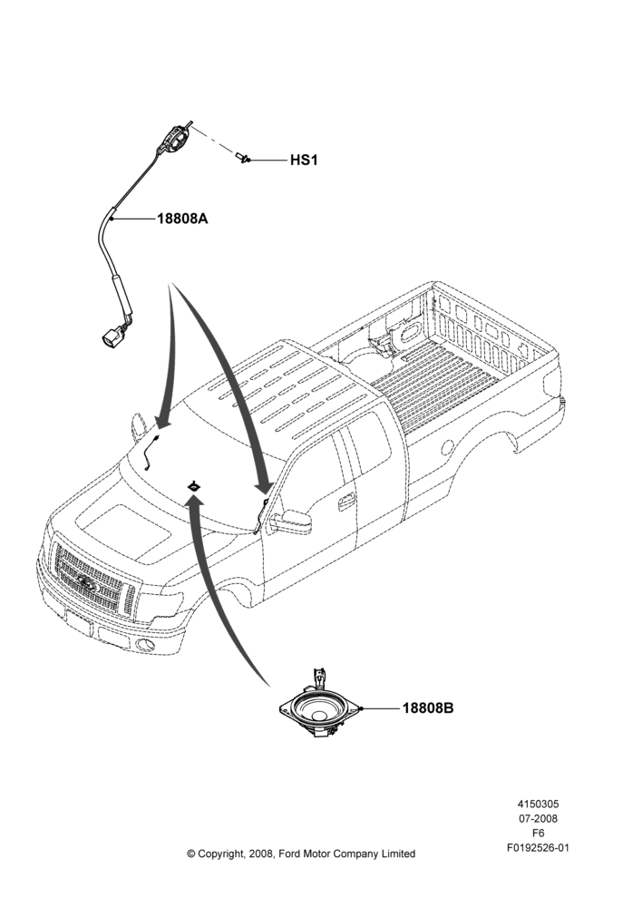 05R - Speakers, AM/FM Stereo/6 CD/Navigation System, AM/FM Stereo/CD/DVD/Nav System, Branded AM/FM/MP3/6 CD In Dash; 18/AUG/2008-20/AUG/2012