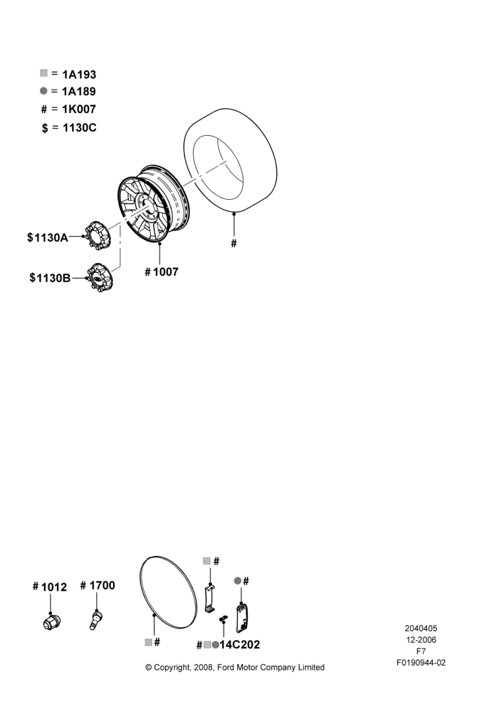 Wheels, With Single Rear Wheels, Accessory, Additional Parts May Be Required, Refer To The Installation Instructions Found Under Tech Specs At The Genuine Ford Accessory (GFA) Web Site, See Vehicle Restrictions And Modification Requirements, www.fordaccessoriesstore.com