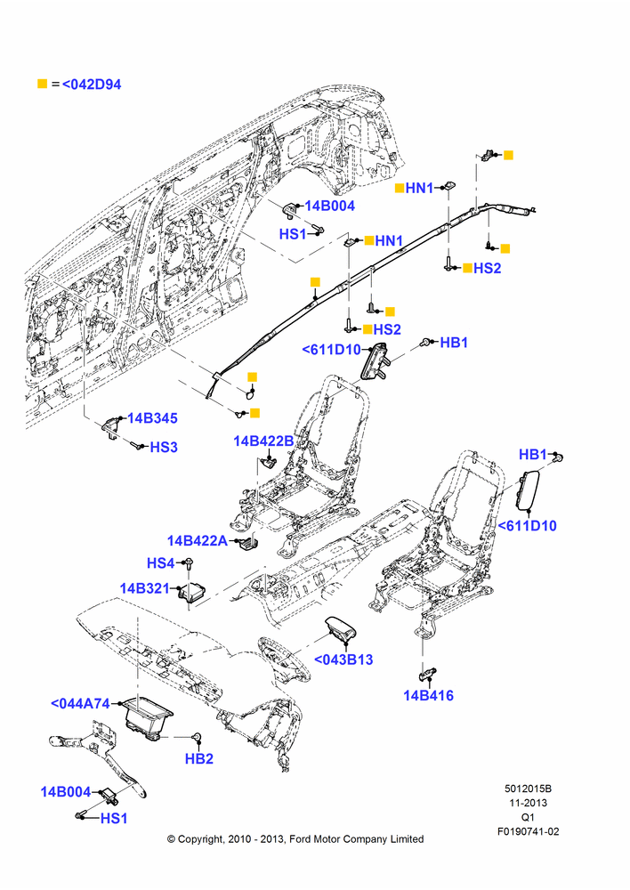15B - Airbag System; 12/JUL/2010-24/DEC/2014