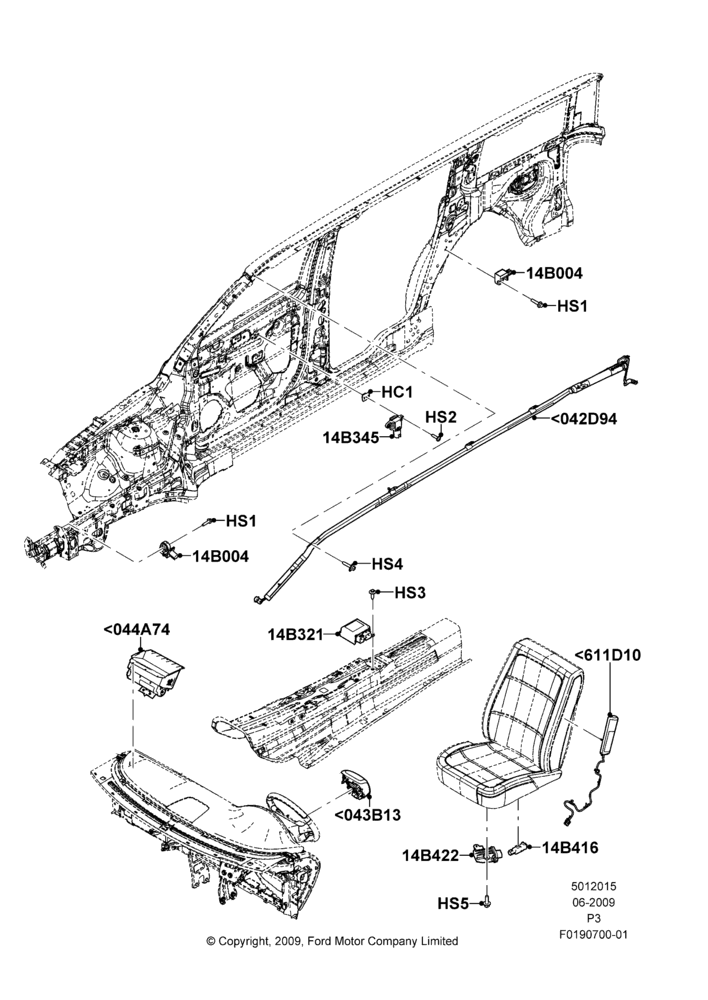 15B - Airbag System; 06/JUL/2009