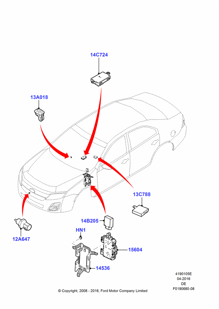 05E - Vehicle Modules and Sensors, Ford Division Derivative, Mercury Division Derivative; 04/FEB/2009-29/JUL/2012