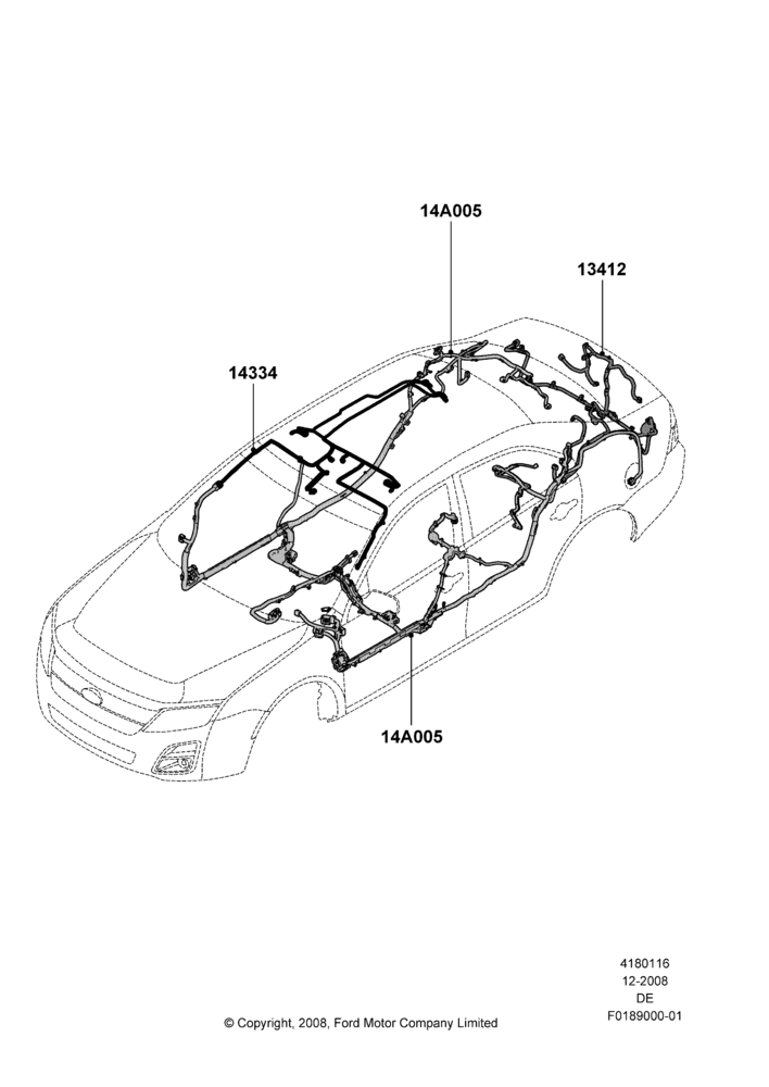 16N - Wiring - Body And Roof Console, Ford Division Derivative; 04/FEB/2009-06/JUN/2011