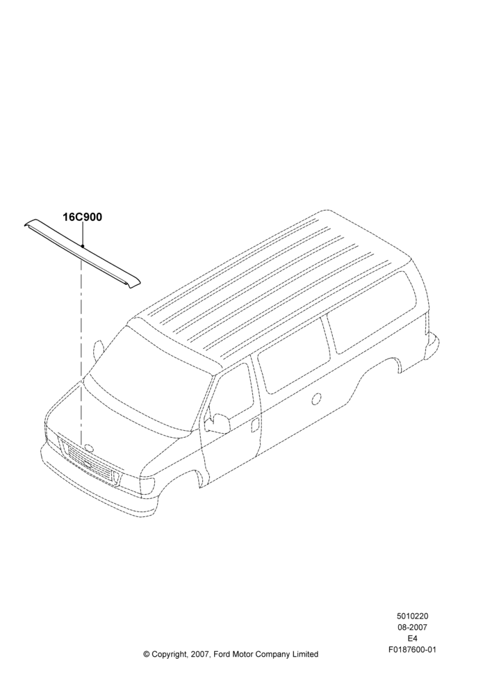 20X - Hood and Related Parts, Accessory; 06/AUG/2007