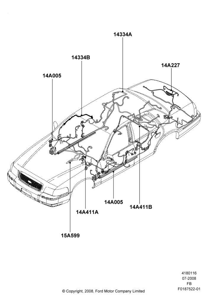 16H - Wiring - Body And Roof Console, Base, Fleet; 21/JUL/2008-26/SEP/2011