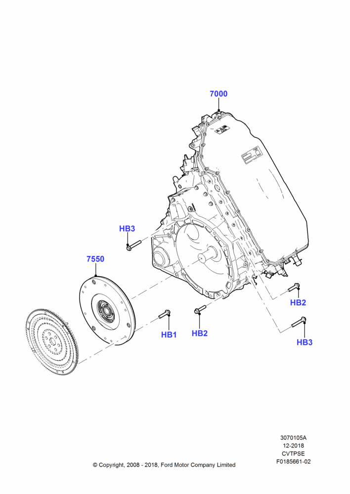 05A - Transmission & Speedometer Drive, CVT Auto Trans Powersplit Elec; 04/FEB/2009-29/JUL/2012