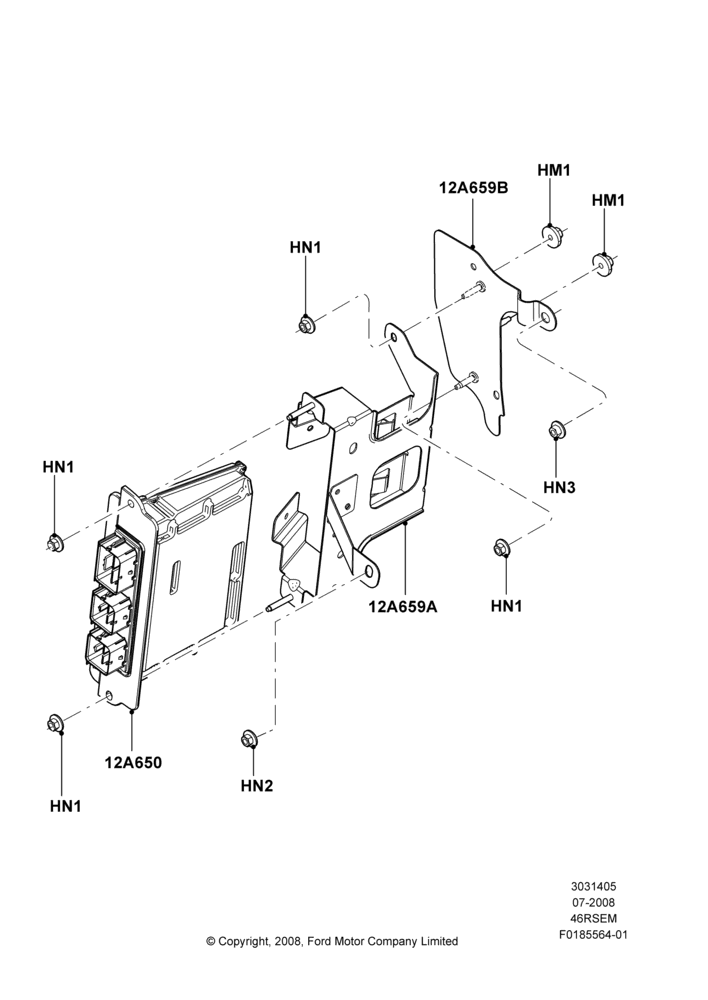 05K - Engine Modules and Sensors, Romeo 4.6 SOHC EFI; 18/AUG/2008-04/AUG/2014