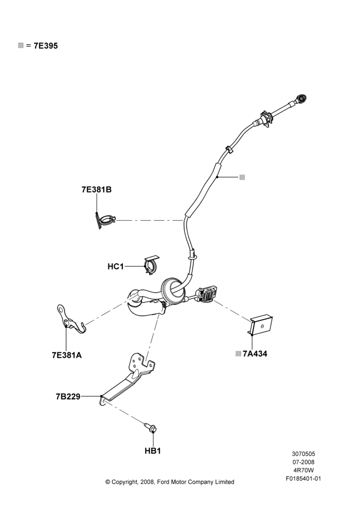 05K - Gear Change-Automatic Transmission, 4R70/4R75 W/E 4 Speed Trans, Ford 150 Series; 18/AUG/2008-23/DEC/2014