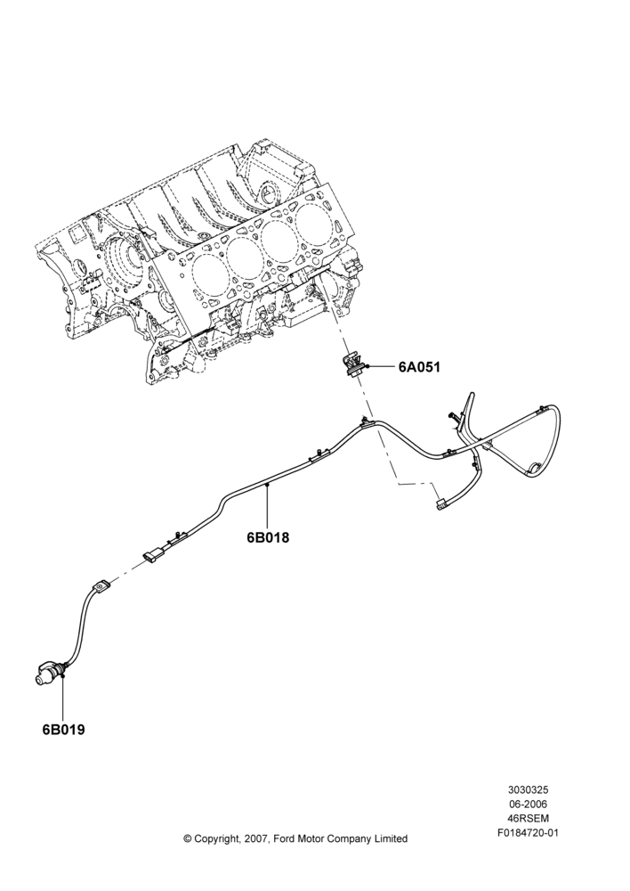 25C - Engine Heater, Romeo 4.6 SOHC EFI; 19/JUN/2006-26/SEP/2011