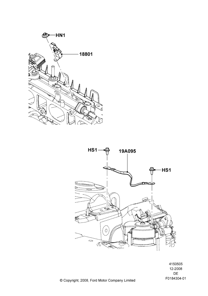05D - Radio Suppression, 3.0L 4V OHC V6 Duratec 230HP, 2.5L 4v PFI I4 Gas/Electric, 2.5L Duratec HE PFI (170PS); 04/FEB/2009-27/JUL/2009