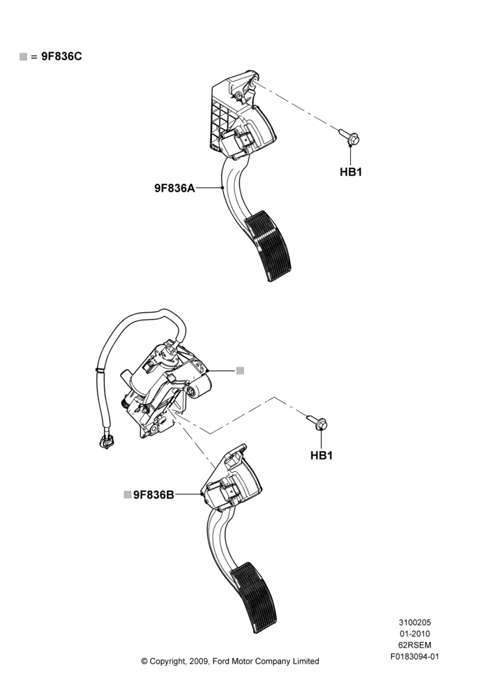 05A - Accelerator/Injection Pump Controls, 6.2L 16V OHC NA V8 Gas; 01/FEB/2010-23/DEC/2014