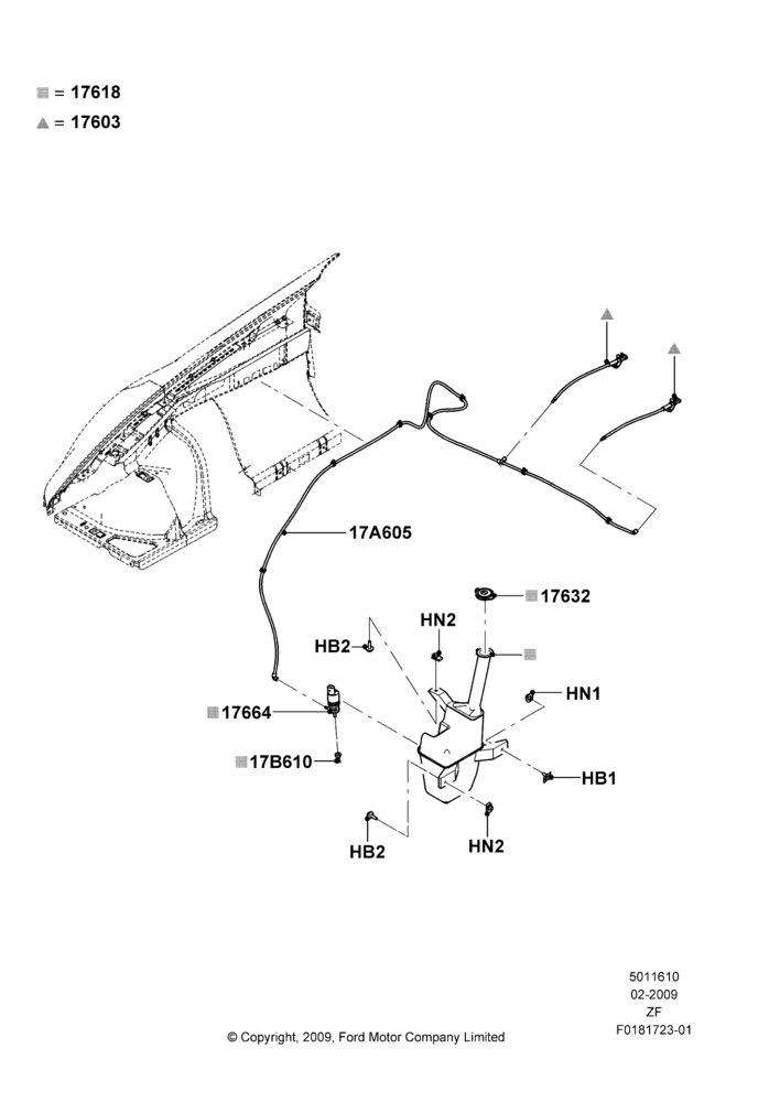 10B - Windshield Washer; 26/FEB/2009-27/JUN/2014
