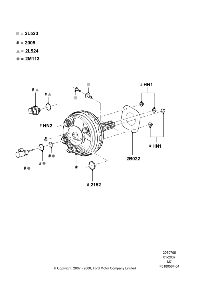 Brake Booster, With HEV Regenerative Brake System
