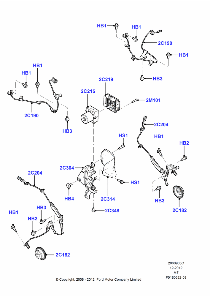 Anti-Lock Braking System, Gas/Electric Hybrid