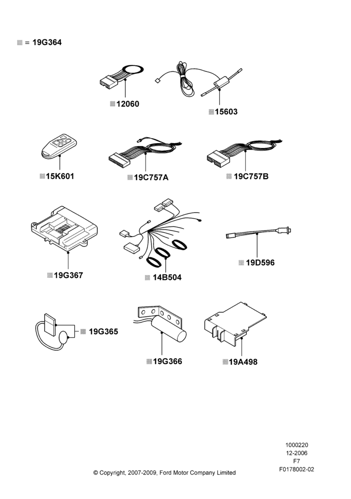 Remote Starting Kit, Automatic Transmission, Accessory, One Way