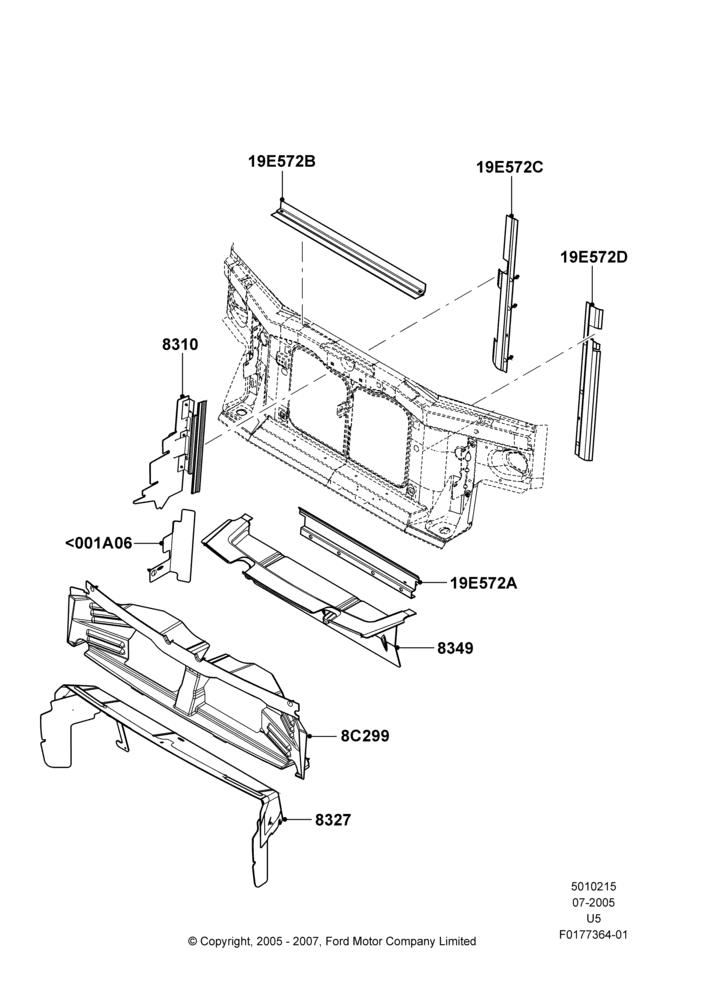 15E - Air Deflectors, Ford Series; 19/JUL/2005-16/DEC/2010
