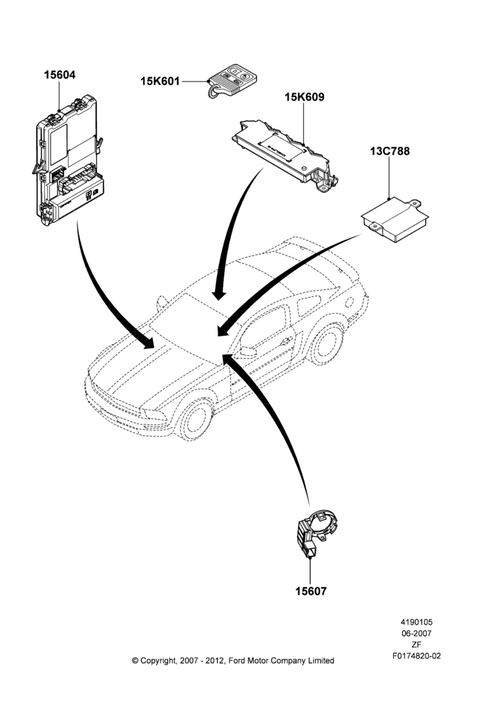 05C - Vehicle Modules and Sensors, Base, GT; 25/JUN/2007-26/FEB/2009