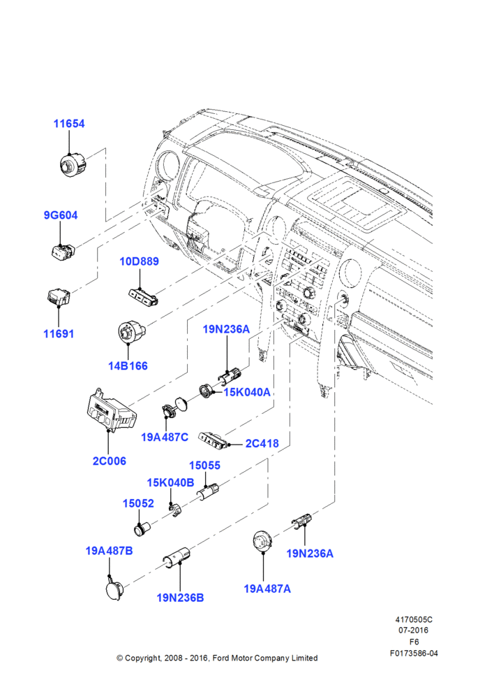 05C - Instrument Panel Related Parts; 18/AUG/2008-23/DEC/2014