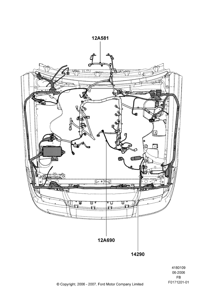 09B - Wiring - Engine And Transmission, With Fleet Option; 19/JUN/2006-01/MAY/2007