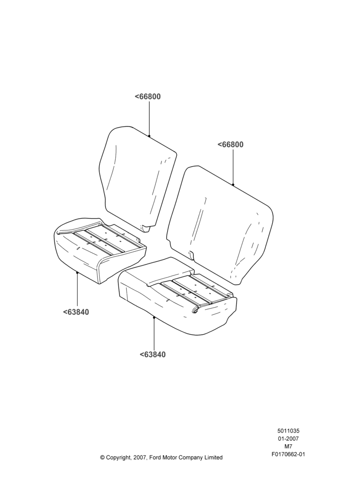 35B - Rear Seat Pads/Valances & Heating; 08/JAN/2007-29/APR/2012